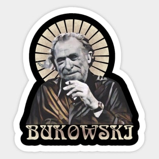 Charles Bukowski Sticker